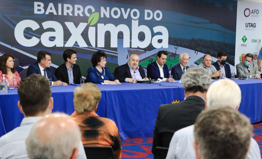 Lançamento do Edital da licitação do bairro novo da Caximba
