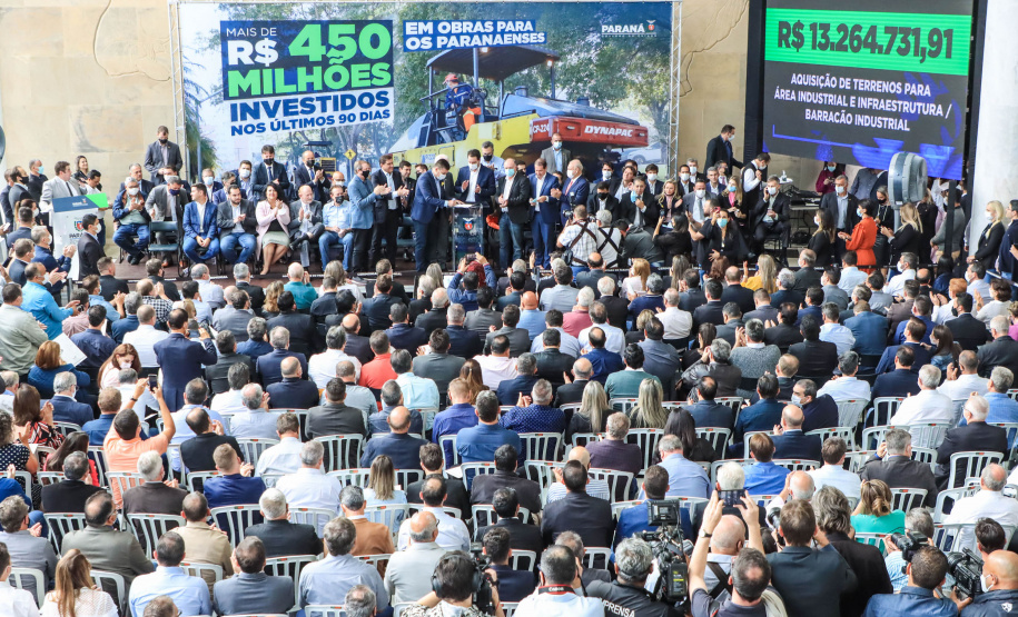 Governo investe mais de R$ 450 milhões em obras urbanas nos municípios do Paraná