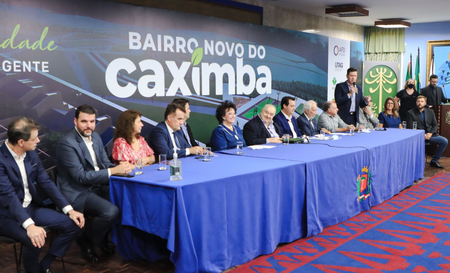 Lançamento do Edital da licitação do bairro novo da Caximba