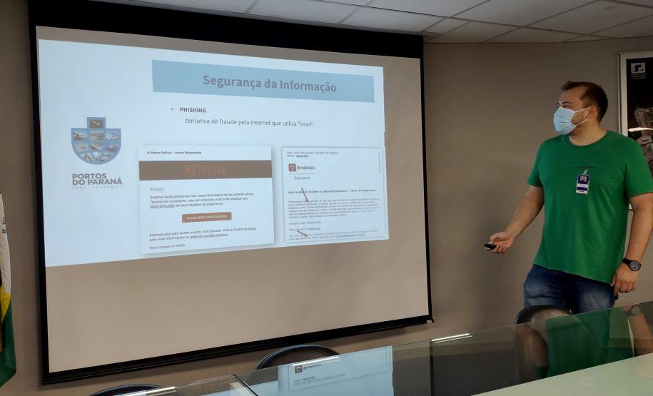 Portos do Paraná capacita empregados contra ataques cibernéticos