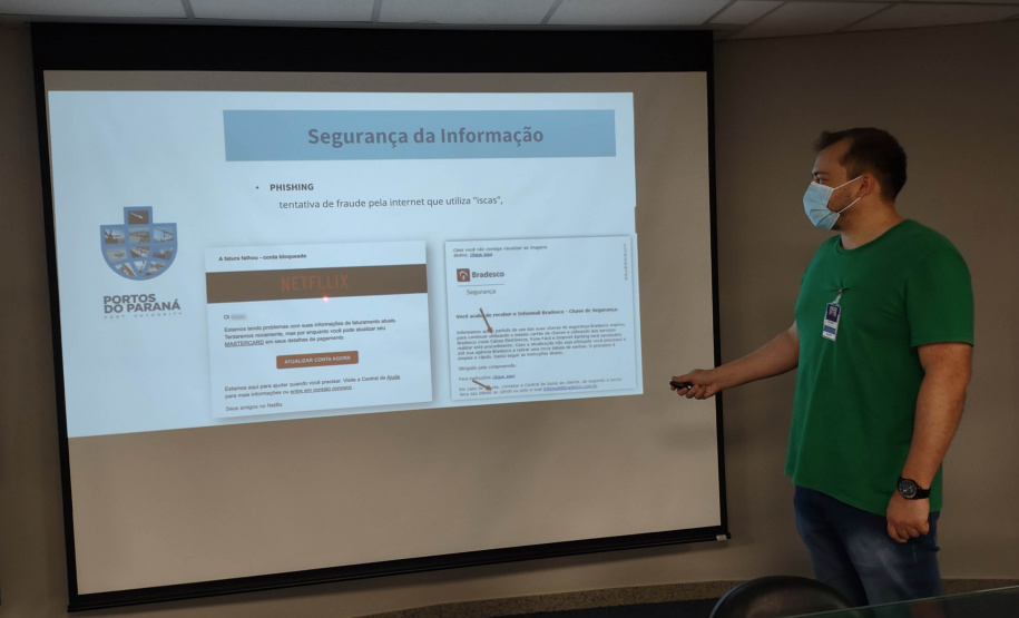 Portos do Paraná capacita empregados contra ataques cibernéticos