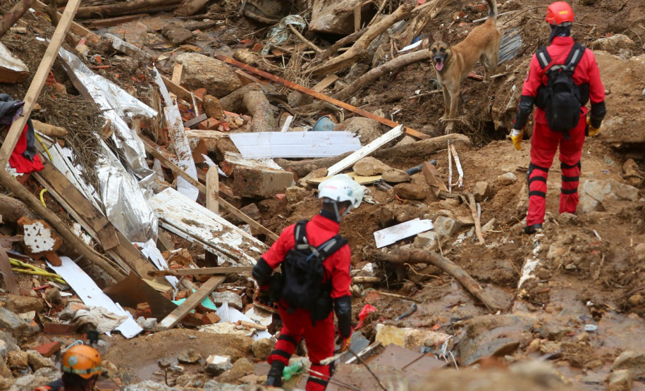 Bombeiros do Paraná concluem participação nas buscas por vítimas em Petrópolis, no Rio