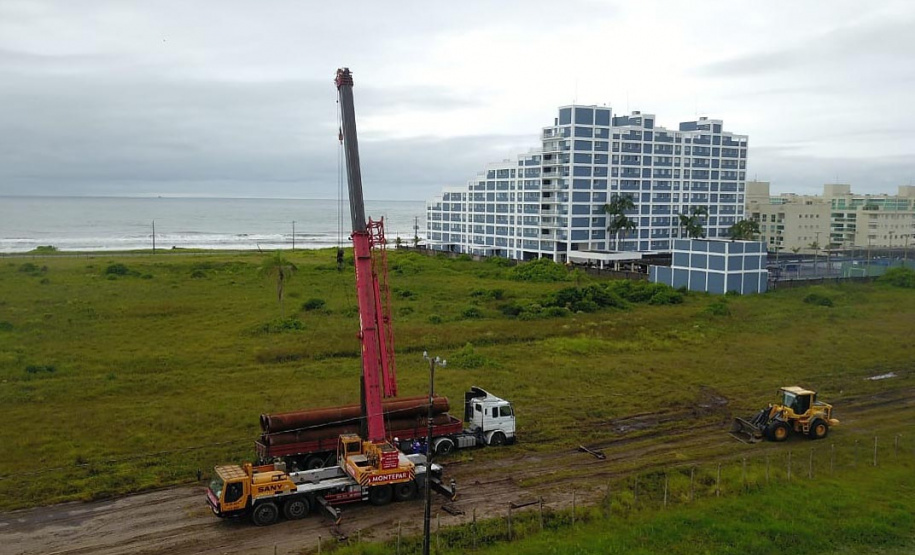 Obras de Matinhos trazem esperança de emprego e renda à população local