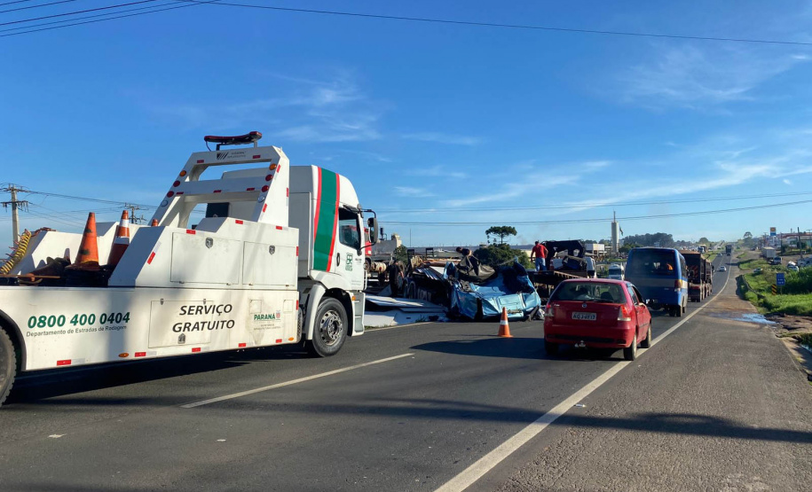 Guinchos e 0800 no lote 4 do anel de integração