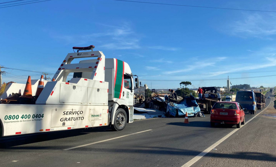 Guinchos e 0800 no lote 4 do anel de integração