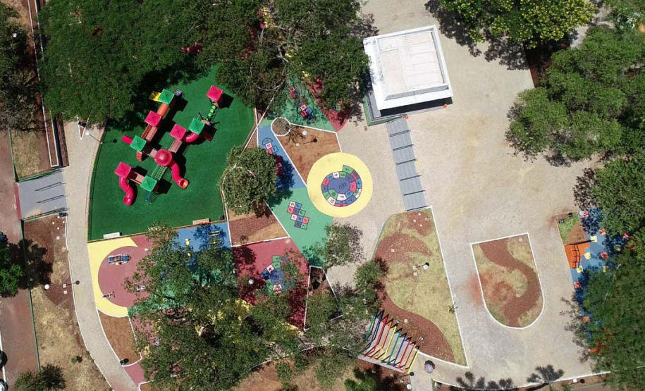 Entre as 82 ações nesse período está a revitalização da Praça Wilson Joffre, em Cascavel, na região Oeste.