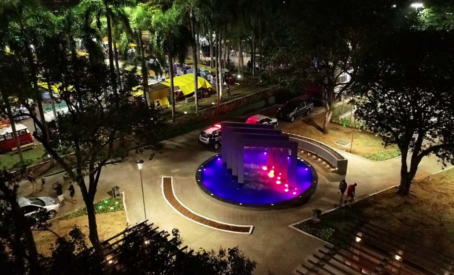 Entre as 82 ações nesse período está a revitalização da Praça Wilson Joffre, em Cascavel, na região Oeste.