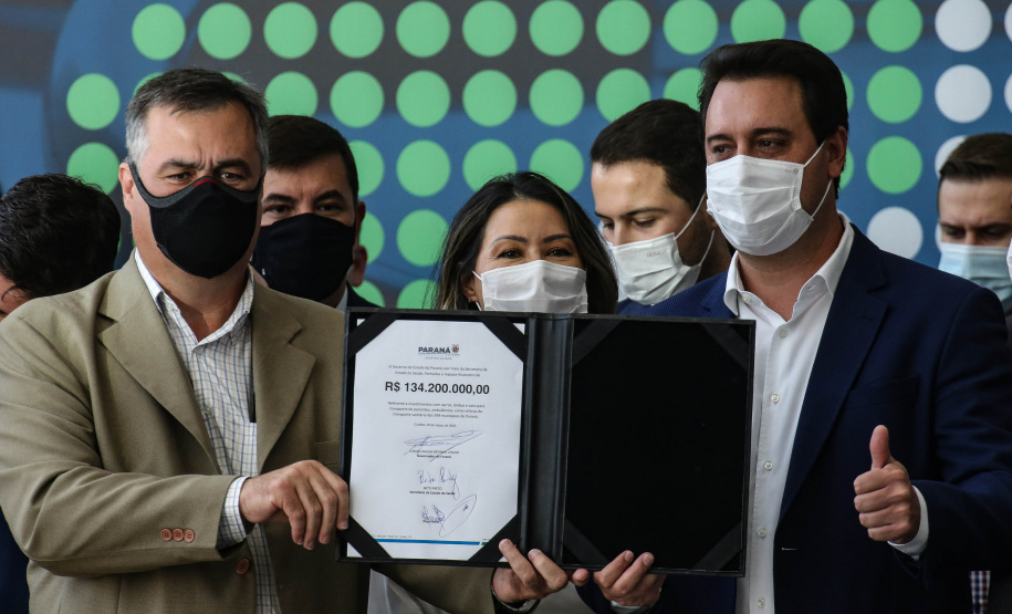 Estado investirá R$ 250 milhões em saúde nos municípios, maior pacote da história do Paraná