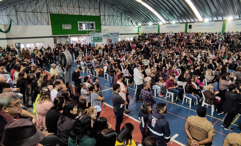 governador Carlos Massa Ratinho Junior e o Secretário da Saúde, Beto Preto, assinam nesta quinta-feira (31), liberação de recurso para o Hospital de Rio Branco do Sul. 31/03/2022 -