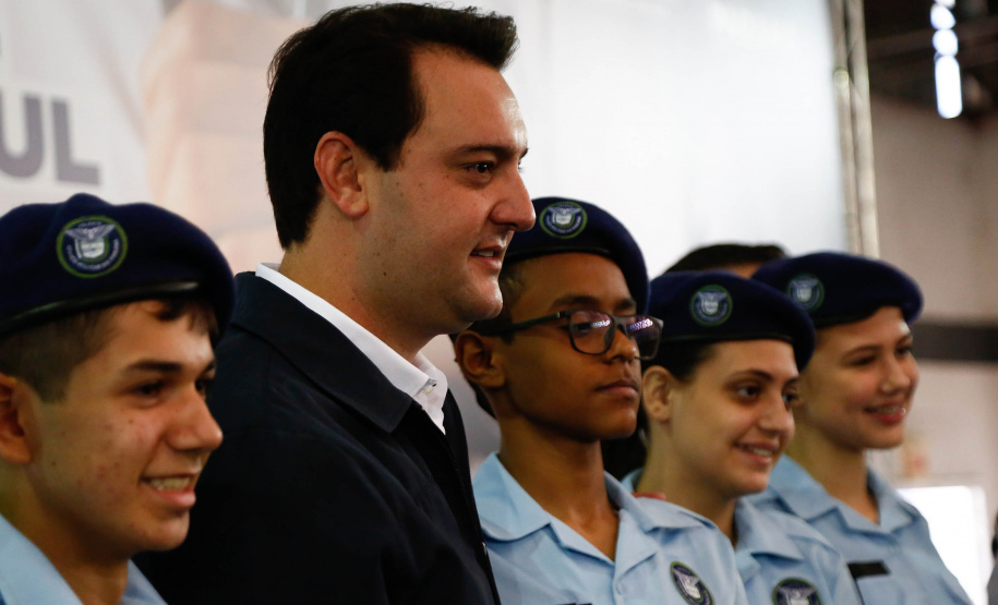 governador Carlos Massa Ratinho Junior e o Secretário da Saúde, Beto Preto, assinam nesta quinta-feira (31), liberação de recurso para o Hospital de Rio Branco do Sul. 31/03/2022 -