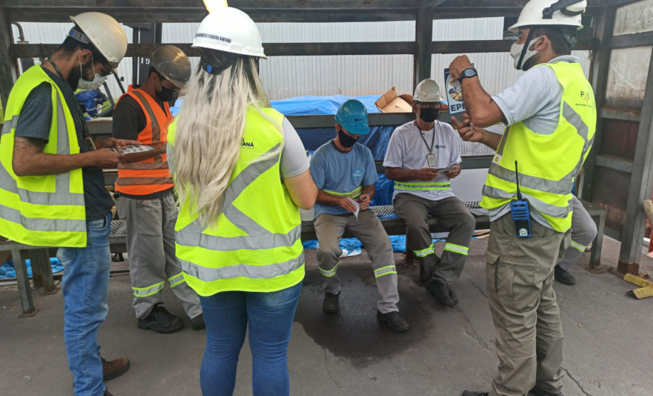 Março marca reforço no uso dos EPIs no Porto de Paranaguá