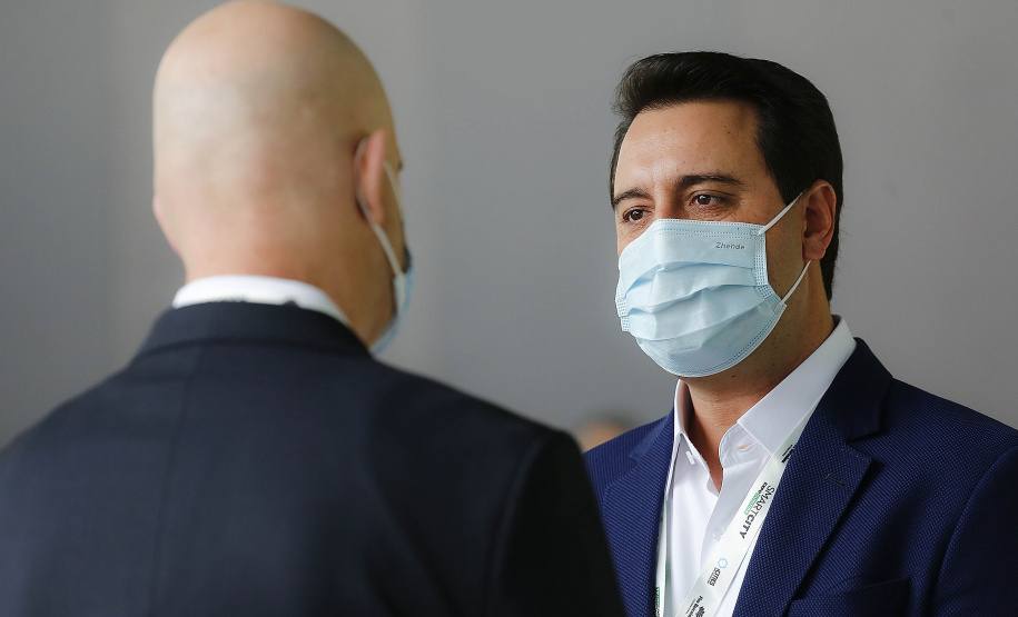 O governador Carlos Massa Ratinho Junior participou nesta quinta feira, da abertura do Smart City Curitiba, edição brasileira da maior rede mundial de eventos sobre cidades inteligentes.