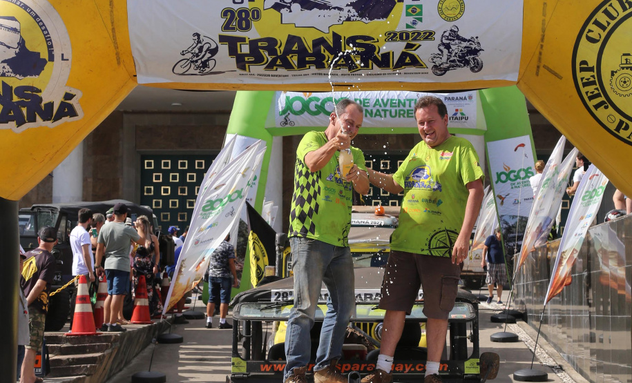 Chegada do 28º Rally Transparaná em frente ao Palácio Iguaçu - Curitiba, 05/03/2022