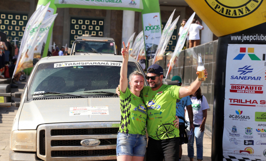 Chegada do 28º Rally Transparaná em frente ao Palácio Iguaçu - Curitiba, 05/03/2022