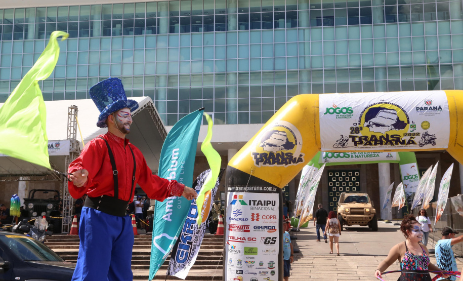 Chegada do 28º Rally Transparaná em frente ao Palácio Iguaçu - Curitiba, 05/03/2022