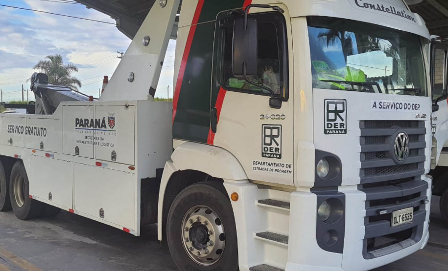 Guinchos e 0800 no lote 4 do anel de integração