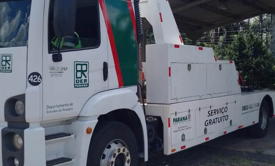 Guinchos e 0800 no lote 4 do anel de integração