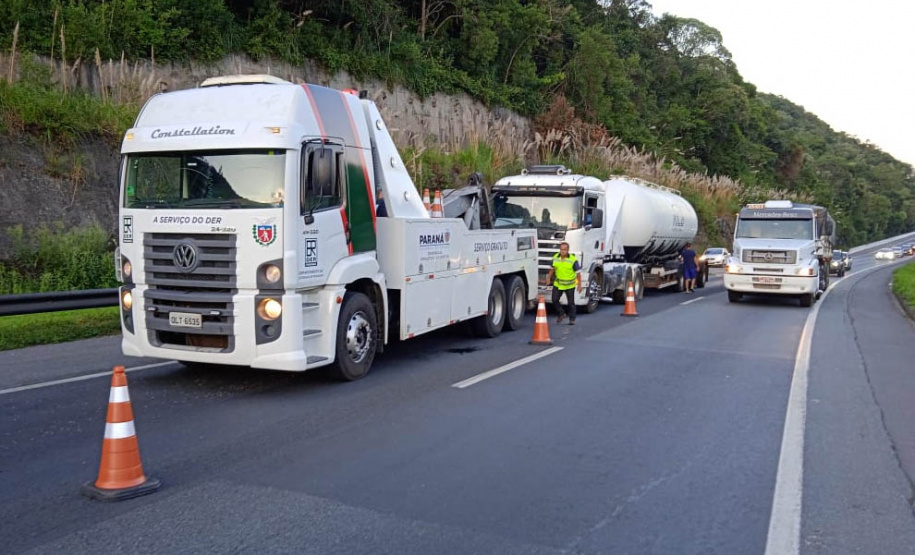 Guinchos e 0800 no lote 4 do anel de integração