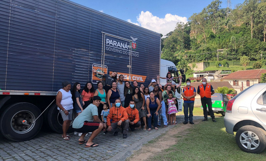 O impacto do desastre foi muito grande, diz paranaense que ajudou na operação de apoio a Petrópolis