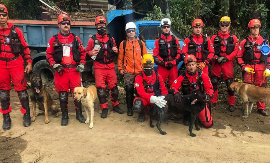 O impacto do desastre foi muito grande, diz paranaense que ajudou na operação de apoio a Petrópolis