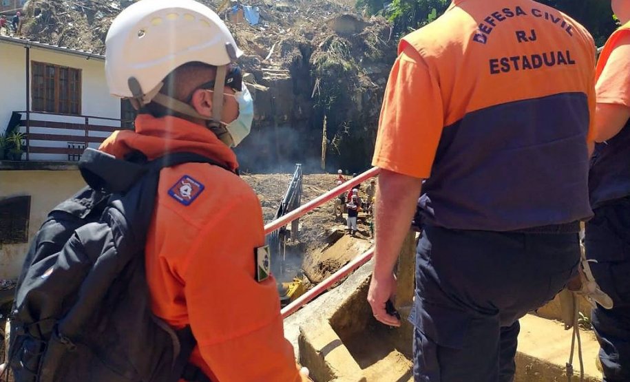 O impacto do desastre foi muito grande, diz paranaense que ajudou na operação de apoio a Petrópolis