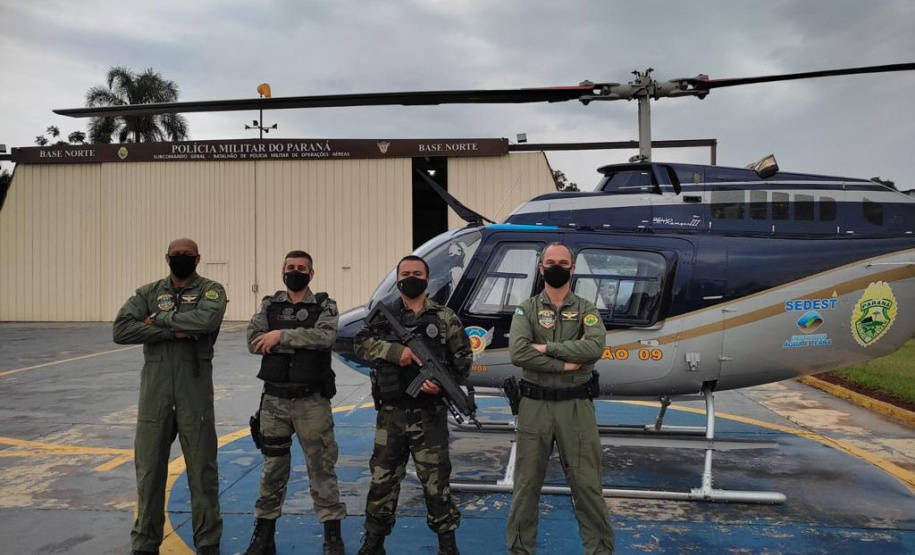 Com apoio de aeronave do BPMOA, IAT identifica irregularidades em áreas de APP