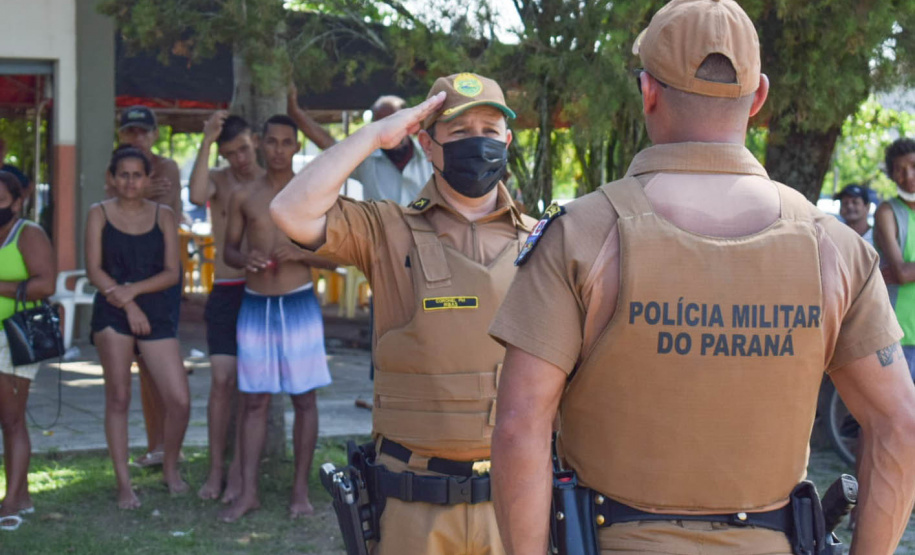 Polícia Militar desencadeia megaoperação Fortaleza no Litoral do estado com viaturas e helicóptero