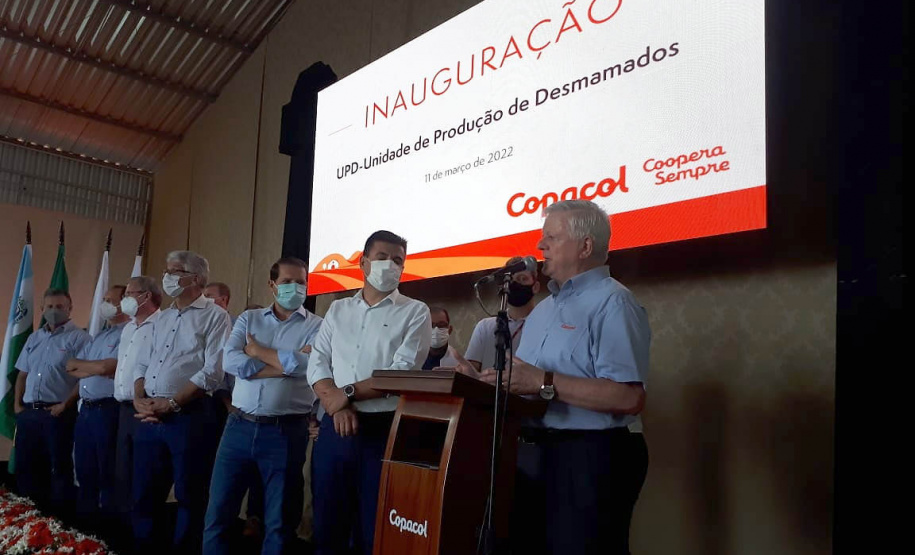 Copacol inaugura unidade de produção de suínos de R$ 120 milhões em Jesuítas