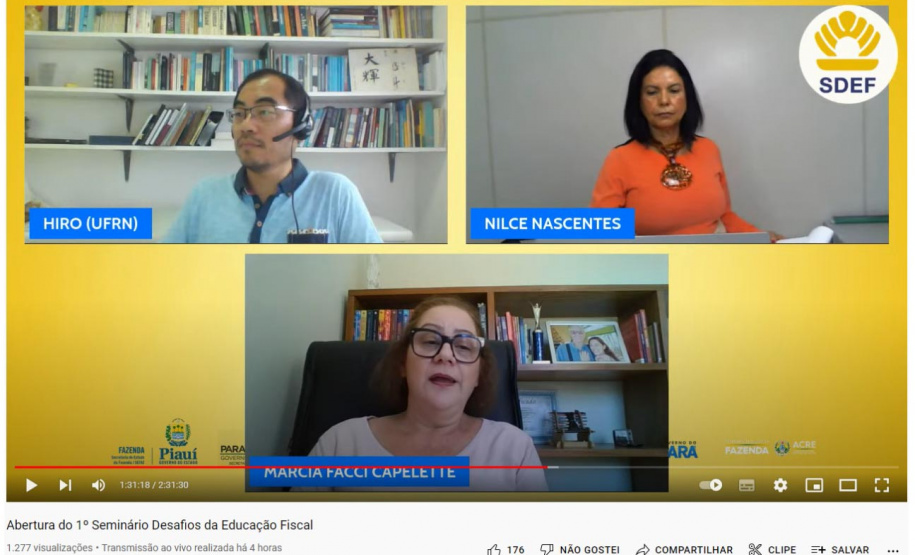 Paraná participa do 1º Seminário Nacional ‘Desafios da Educação Fiscal’