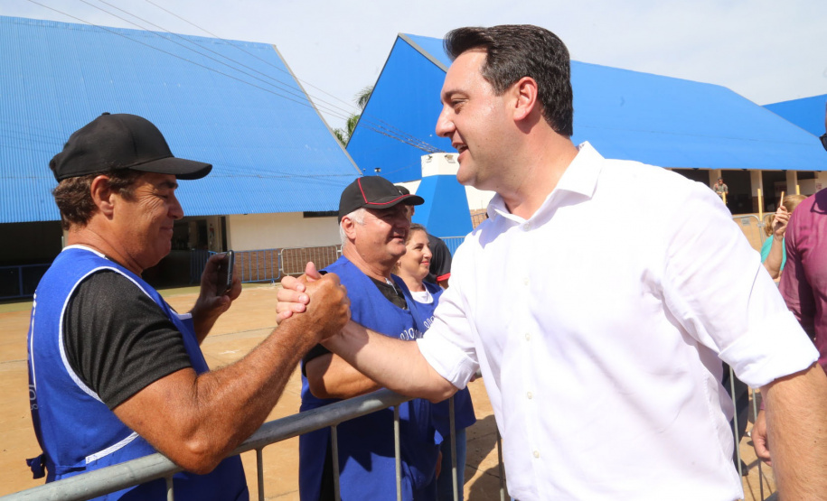 Em Bandeirantes, Ratinho Junior destaca a força do turismo religioso no Paraná