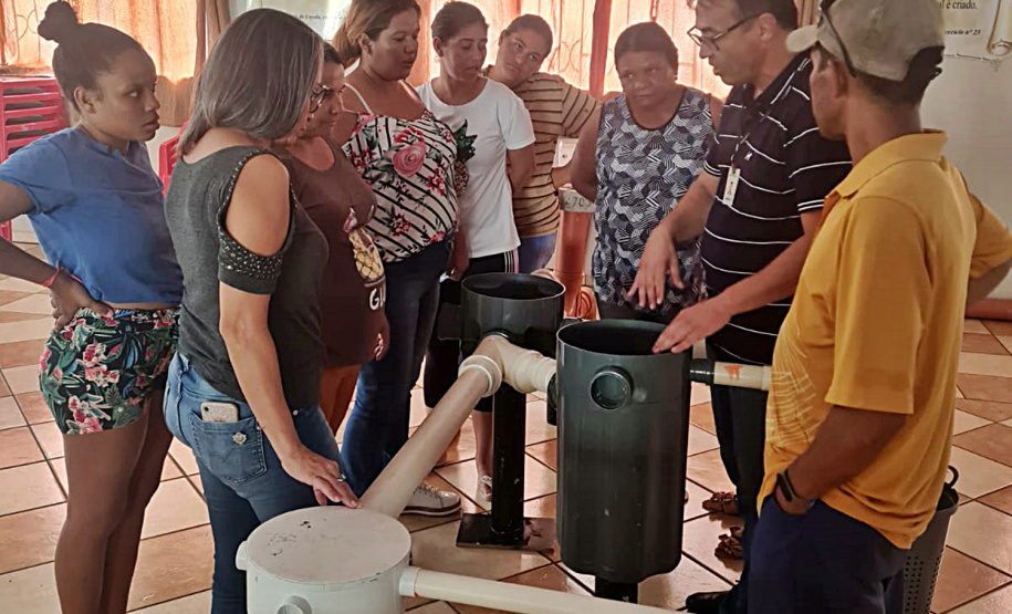 Sanepar capacita mulheres para realizar manutenções hidráulicas