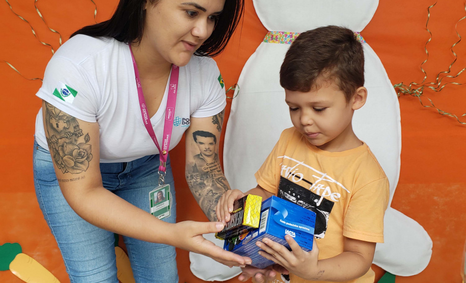 Portos do Paraná celebra Páscoa com crianças do Centro Municipal de Autismo de Paranaguá