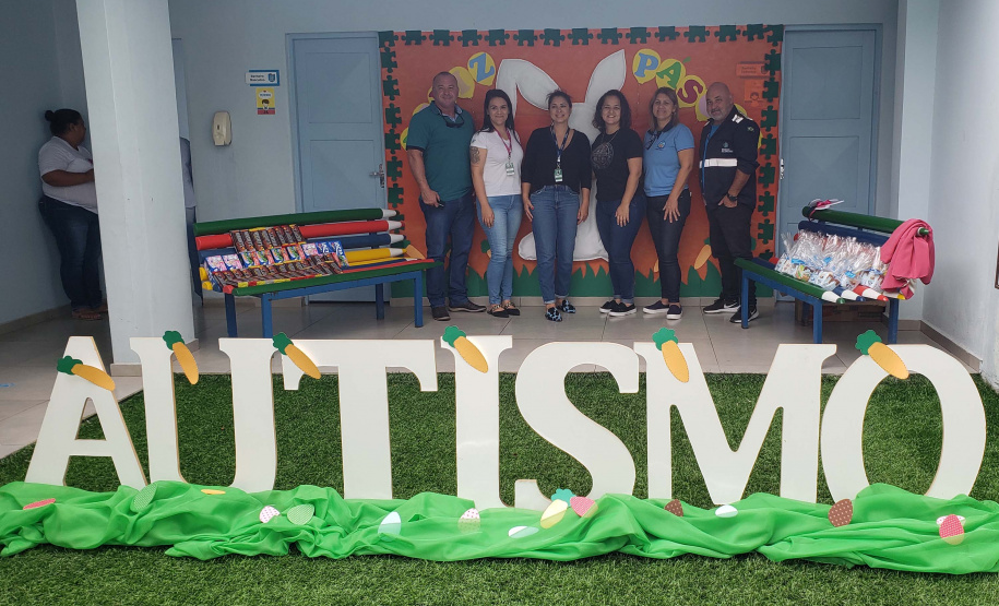 Portos do Paraná celebra Páscoa com crianças do Centro Municipal de Autismo de Paranaguá