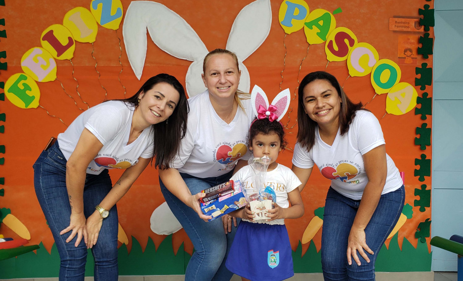 Portos do Paraná celebra Páscoa com crianças do Centro Municipal de Autismo de Paranaguá