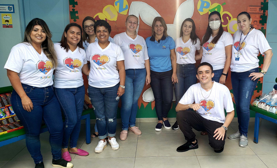 Portos do Paraná celebra Páscoa com crianças do Centro Municipal de Autismo de Paranaguá