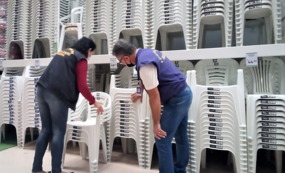 IPEM-PR participa da Operação Nacional Casa Segura com fiscalização de produtos domésticos