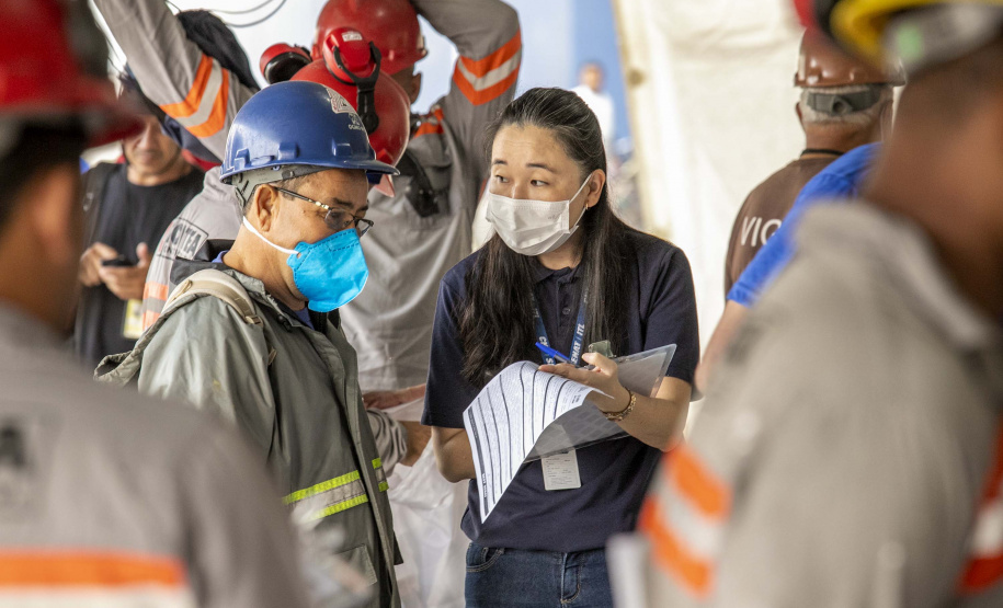 Saúde nos Portos atende portuários em Paranaguá