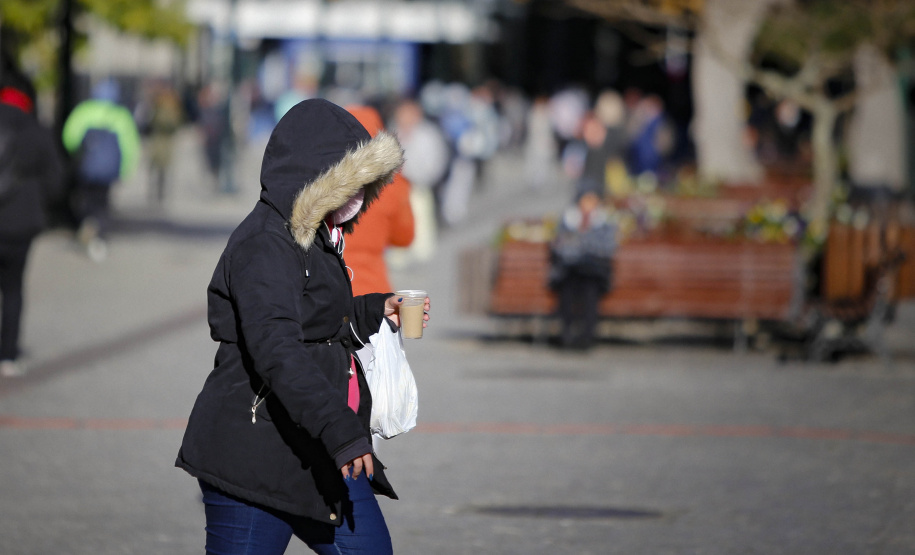 Paraná registra menor temperatura do ano na região Sul