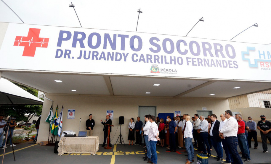 Pérola amplia Hospital Municipal e Estado garante novos equipamentos