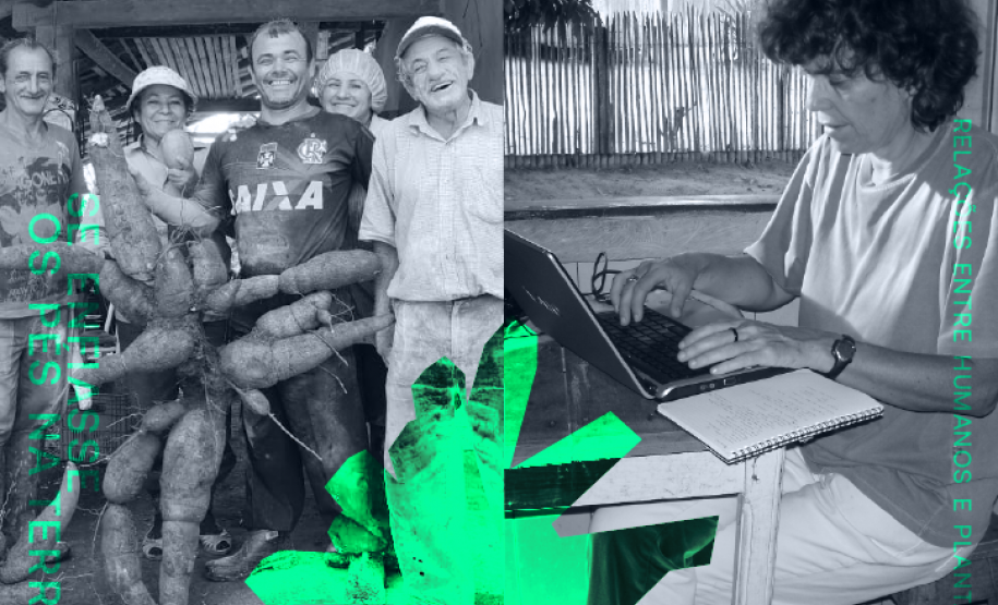 Mandioca é ponto de partida em roda de conversa sobre relação entre natureza e humanidade no MUPA