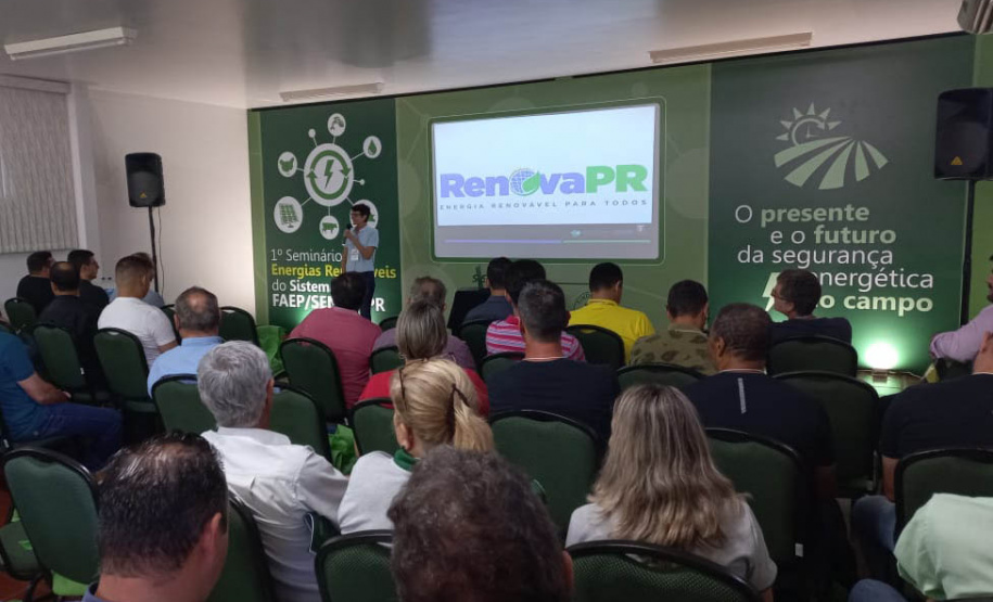 Seminário discute a energia renovável no Oeste