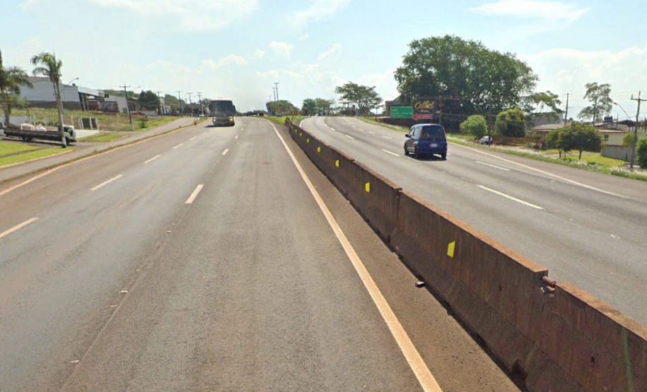 Nova iluminação viária BR-277