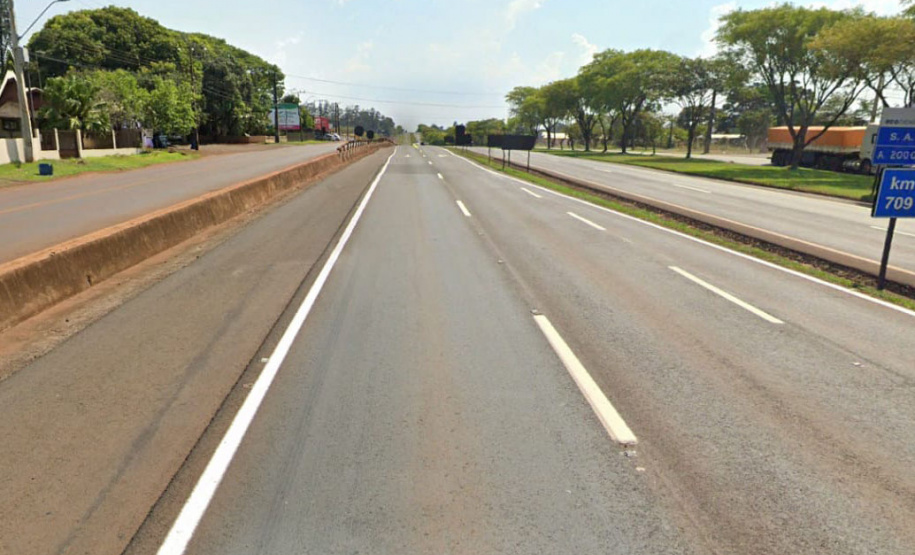 Nova iluminação viária BR-277