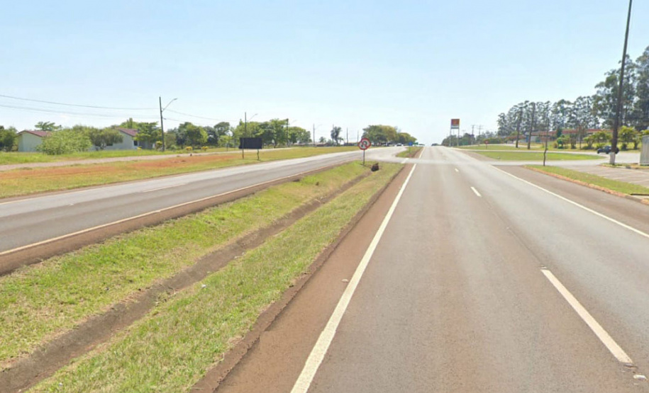 Nova iluminação viária BR-277