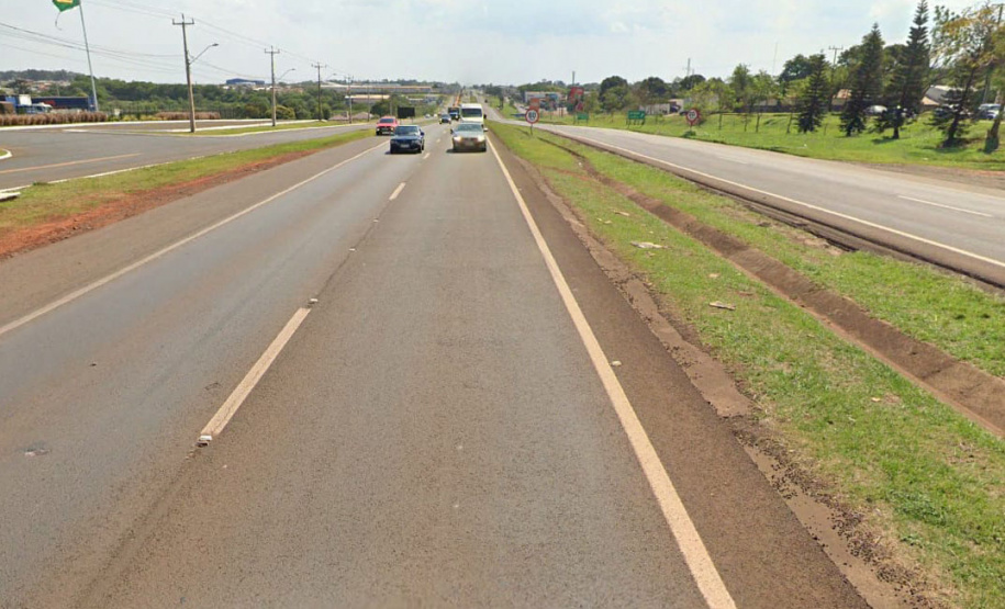 Nova iluminação viária BR-277