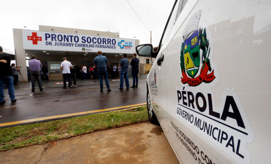 Pérola amplia Hospital Municipal e Estado garante novos equipamentos