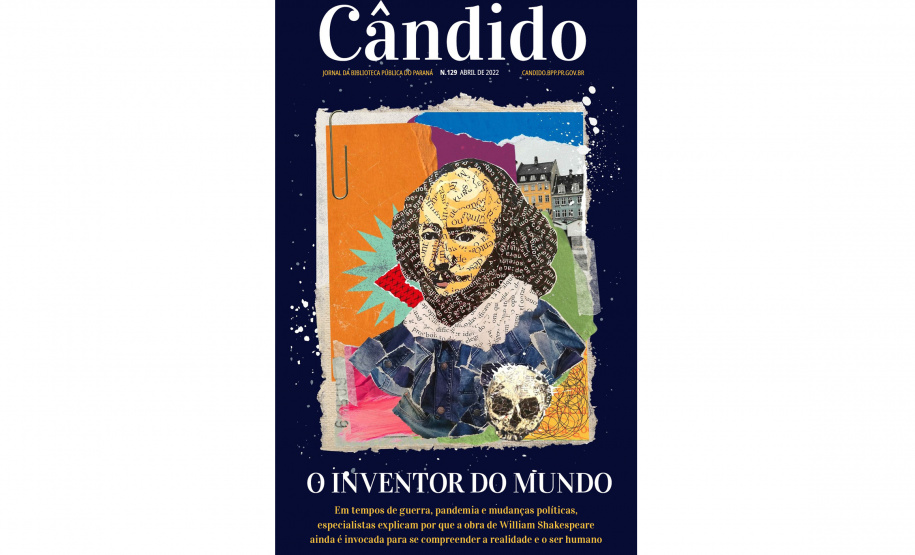 Atualidade da obra de Shakespeare é o destaque da nova edição do jornal Cândido