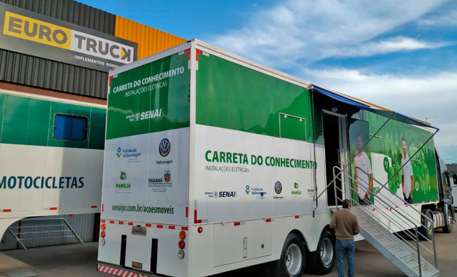 Mais quatro cursos das Carretas do Conhecimento do Governo do Estado iniciaram nesta semana
