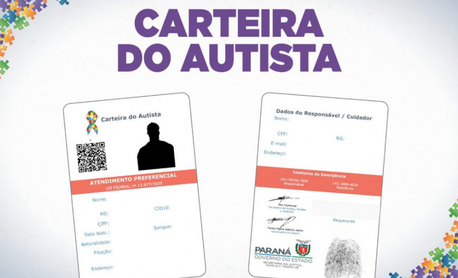 No Dia Mundial da Conscientização sobre o Autismo, a Secretaria de Justiça, Família e Trabalho destaca a emissão de 3.434 Carteiras do Autista no Paraná