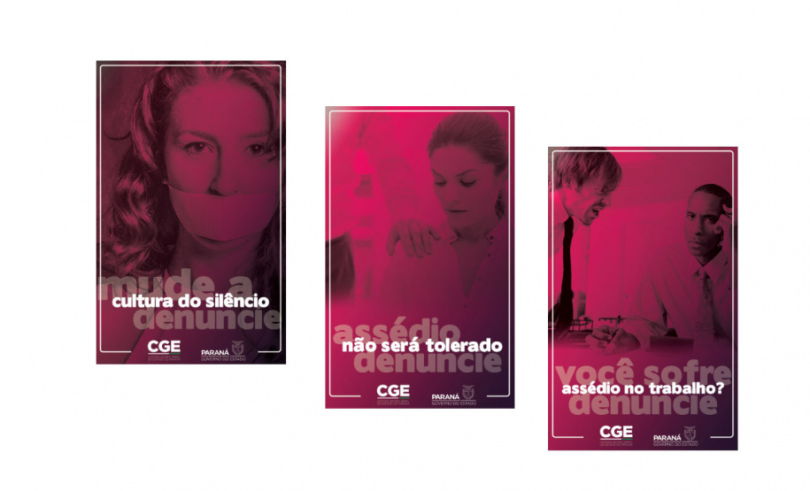 CGE lança campanha contra assédio em ambiente de trabalho